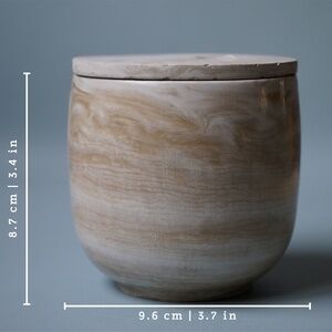 Handmade Concrete Candle: Bergamot | Wild Herb | Moss